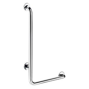 Greep L-vormig (R) Ø32 H.750 RVS glanzend gepolijst