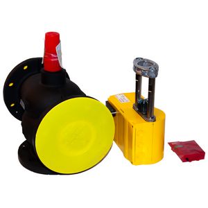 Omschakelventiel DN100 + aandrijving USV 100