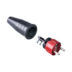 Volrubber contactstop 16A 250V bus/randaarde blok VVE=10