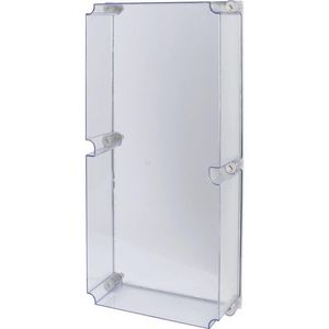 Deksel CI HxBxD=750x375x150mm transparant