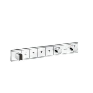 Afbouwdeel inbouwthermostaat RainSelect 4 functies 26l/min. wit/chroom