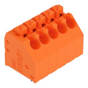 Printklem Drukknop 1,5mm² oranje 250-205/000-012 VVE=60