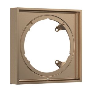 Kraanrozet AX ShowerSelect ID verlenging square 22mm Brushed Bronze