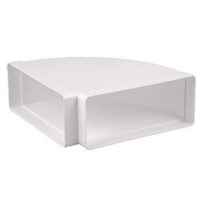 Hoekstuk horizontaal 90° 220x90mm
