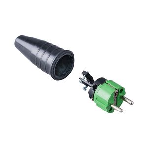 Volrubber contactstop 16A 250V bus/randaarde blok VVE=10