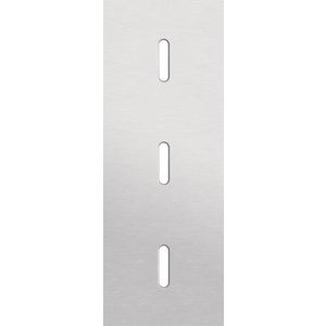Drievoudige afdekpl. verticaal 71mm centerafstand drie enkel