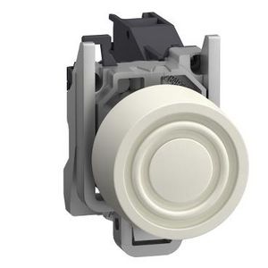 Pushbutton white with integrated boot Explosive atmosphere