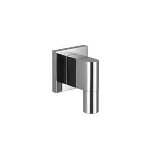 Symetrics wandaansluitbocht chroom 1/2 aansl.3/8 m.rozet 60x60