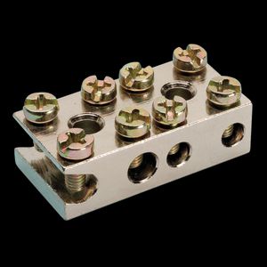 Radiatorklem (D) 2x25 + 2x6mm² schuine zij-inleg