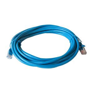 Patchkabel / netwerkkabel CAT5e UTP PVC molded blauw 3.0meter