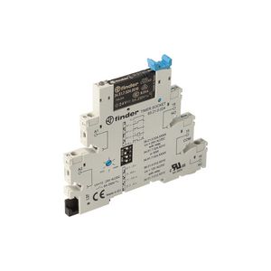 Interfacerelais aansluitvoet 6,2mm breed 1W 6A/250V AC1