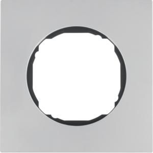 Afdekraam 1-v vlak berker R.8 edelstaal