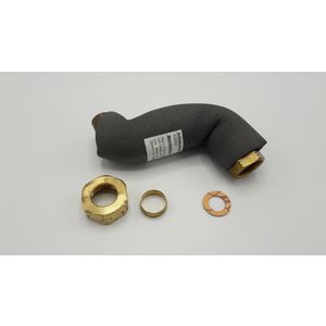 Leiding 22mm retour Boiler - station
