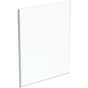 Inloop douchewand I.LIFE 1555x20x2000mm in glanzend zilver