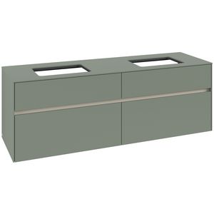 Wastafelonderkast Collaro 1600x548x500mm Soft Green C123B0AF