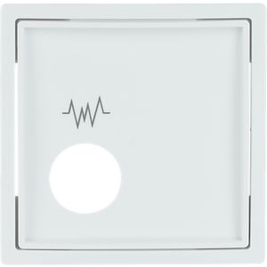 Centraalplaat voor Ackermann RED 1steek s-studiowit (2548-020 F-84)