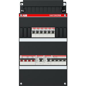 Installatiekast 6x achter 2x 30mA + HS + D 3-fasen
