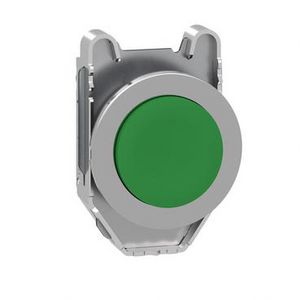 Kop verzonken drukknop Metaal Druk/druk Uitspr. kap Groen