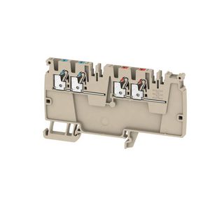 Doorvoer klem p.d.beige 2.5mm² 24A 50 1988230000 VVE=50