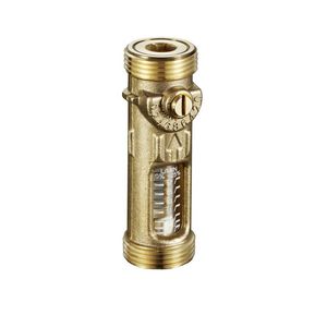 Strangregelventiel DN20 met debietmeter