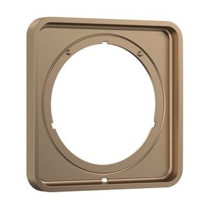 Kraanrozet AX ShowerSelect ID verlenging softsquare 5mm Brushed Bronze