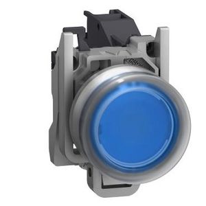 Pushbutton blue with boot Explosive atmosphere
