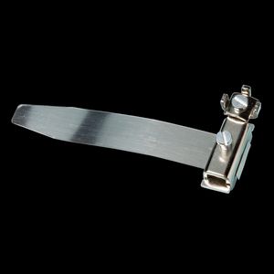 Bandaardklem RVS/staal 209mm buis 1/8-1 1/2 60mm drd
