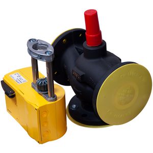 Omschakelventiel DN80 + aandrijving USV 80