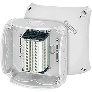 Kabeld. IP66 met 10x Rijgk. 0,75-4mm2 BM3 130x130x77 VVE=5