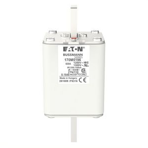 Zekering hoge snelheid 630A AC 1250V 100kA 2 61x75x1 VVE=3
