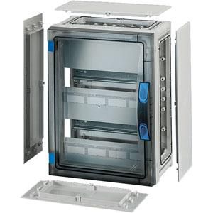 au. beh. 24 modul 2x12 BM2 wand Dicht Transparant deur PE+N