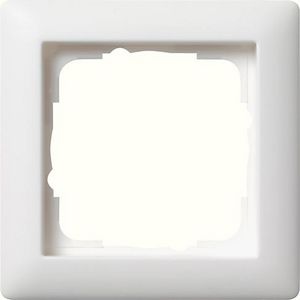 Afdekraam 1-voudig Gira Standard 55 zuiver wit m