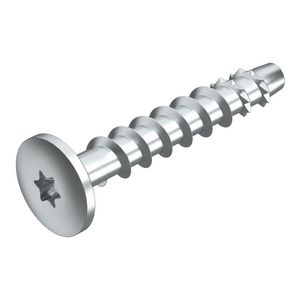 Rail anker vlakke panhead 7,5x50mm staal verzinkt VVE=100