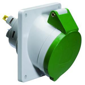 ICD 10h 32A 4P 50V IP44 100x92 QC Sch