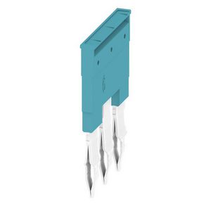 Dwarsverbinder (terminal) Plugged blauw 41 A p: 3 P VVE=60