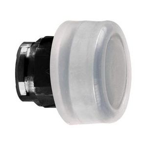 Drukknop Ø22mm met kapje Zwart