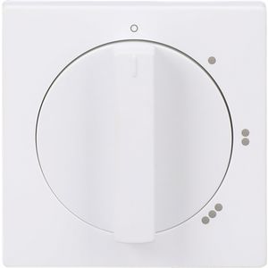 Centraalplaat voor 3 standen schak 2710U f-matwit (2542 DR/01-884)