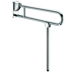 Closetbeugel opklapbaar + hulppoot Ø32 850mm 510170P