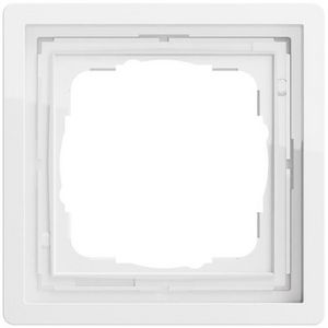 Afdekraam 1-voudig Gira F100 zuiver wit