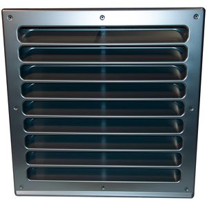 Buitenmuurrooster WSG 900 zilvergrijs