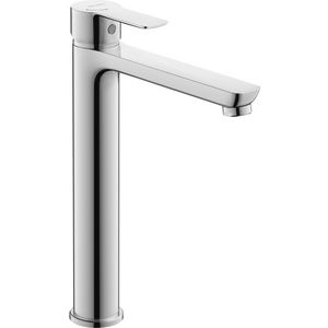 wastafelmengkraan 1-hendel XL highriser FreshStart en MinusFlow chroom