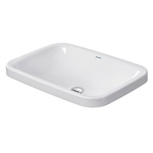DURASTYLE #037260 inbouwwastafel 600mm wit zonder kraangat