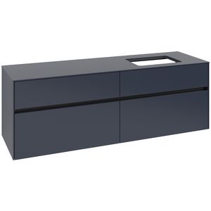 Wastafelonderkast Collaro 1600x548x500mm Marine Blue C122B0VQ