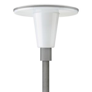 Paaltoparmatuur BDP103 LED35/830 DW PCF CLO 62P zilver