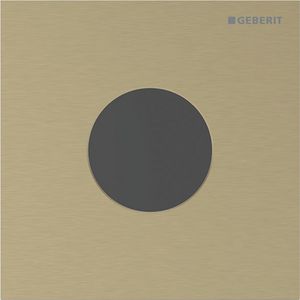 Urinoirsturing elektronisch netvoeding type 40 ROUND: messingkleureur/gebeasy-to-clean