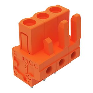 THT FE steker RE raster 5,08mm oranje 232-163 VVE=100