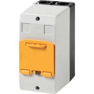 Kast kunststof IP65 voor PKZM01 met VHI vergendelb in 0stand