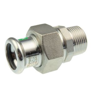 3-del. koppeling vlakd. XPress RVS 28x1" con. bt. R2735