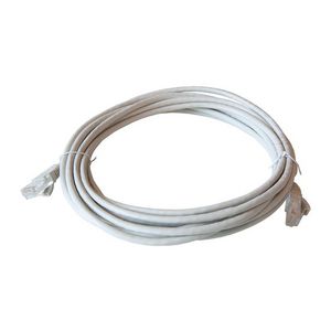 Netwerkkabel / patchkabel CAT5e UTP PVC molded grijs 5.0mtr.