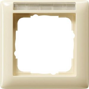 Afdekraam 1-voudig TK Gira Standard 55 creme wit